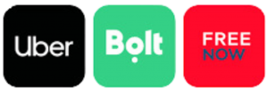 bolt_freenow_uber_wolt